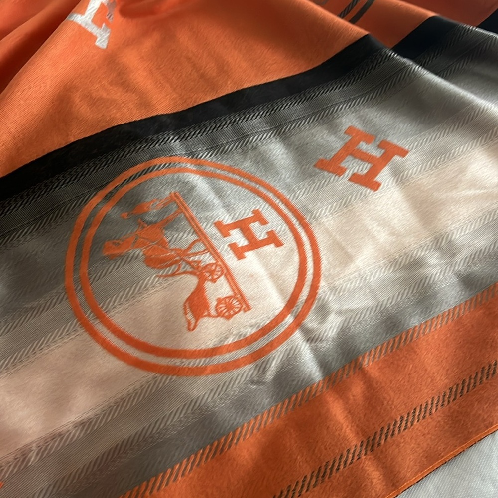 Hermes inspired scarf/wrap